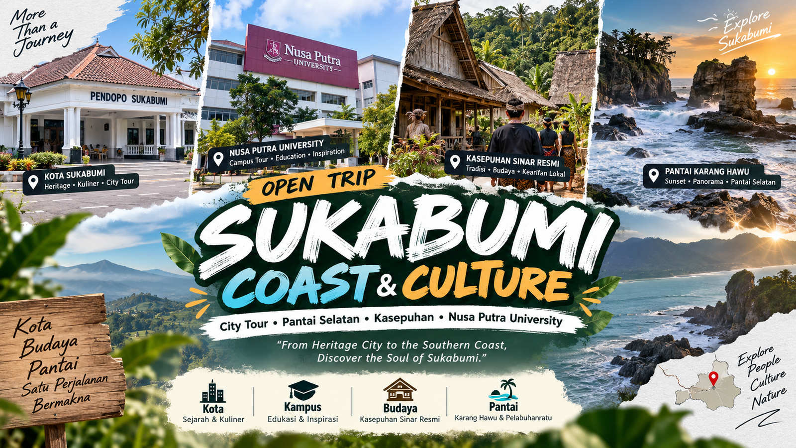 SUKABUMI COAST & CULTURE