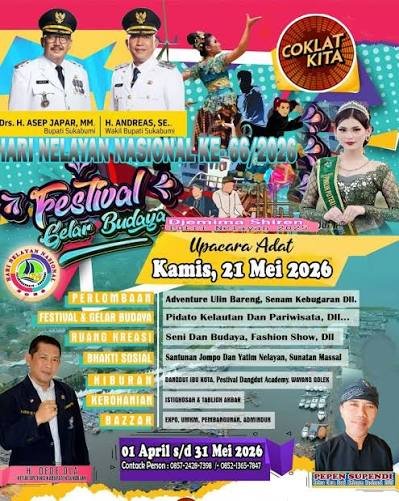 Festival Gelar Budaya Hari Nelayan 2026
